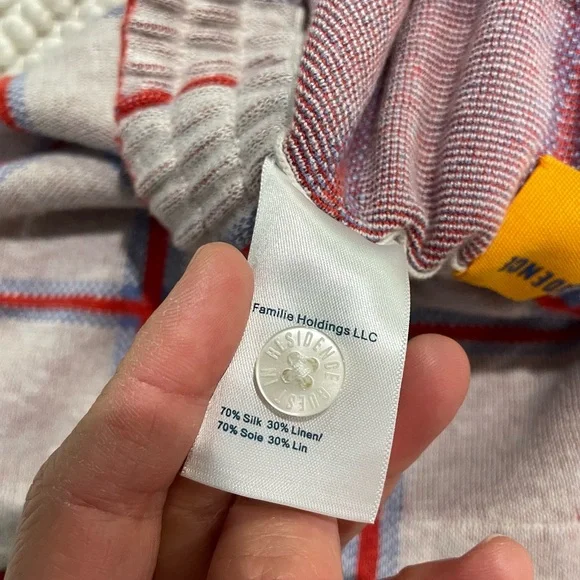 Guest in Residence Picnic Plaid Shorts Size Medium - Picture 11 of 15